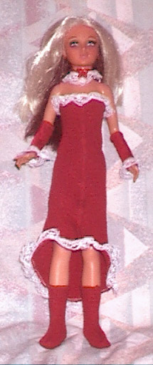 Tiffany Valentine Dress and Boots Charity Donation