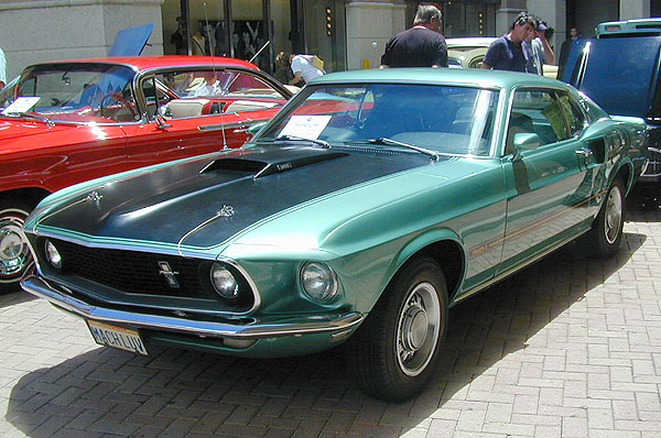 Front view of a 1969 Mach 1