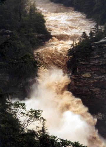 Linville Falls AFTER Frances!