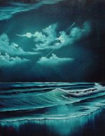 Own Midnight Seascape for 85.00!