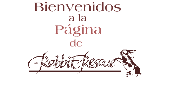 �Bienvenidos a la p�gina de Rabbit Rescue!
