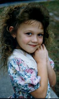 Jessica, 6 years old, my neice