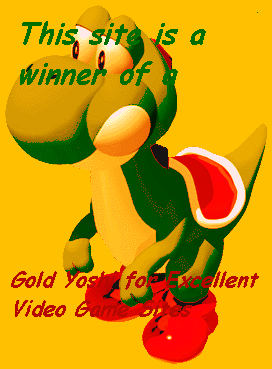 This site is a winner of a Gold Yoshi.
