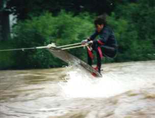 River Surfing in Germany