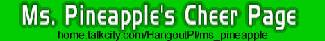 Ms Pineapples Cheer Page!
