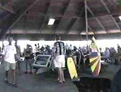 Big crowd, lots of prizes