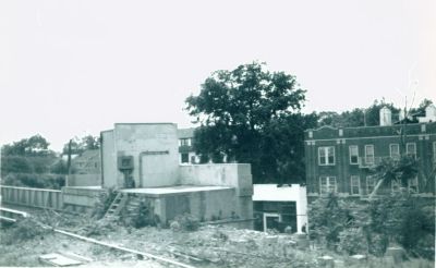 The abandoned SB platform in 1961