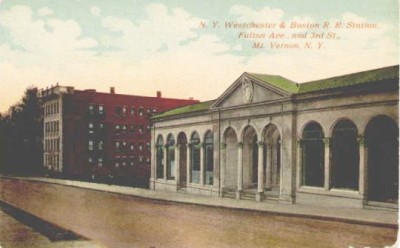 East 3rd St Station in Mt Vernon