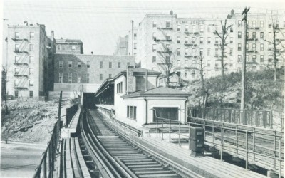 West to the Jerome / Anderson Ave Station