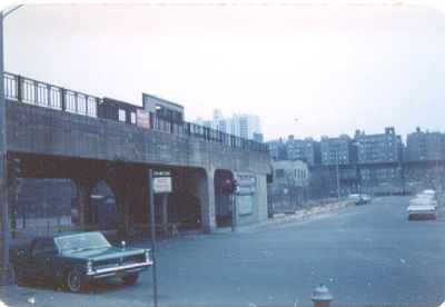 The former Anderson Ave station