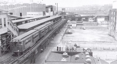The 155th St station after 1940 