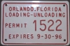 Loading-Unloading Permit