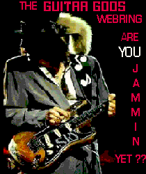 GUITAR GODS logo - Image by W.A. Williams