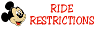 Ride Restrictions