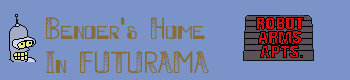 Bender's Home in Futurama
