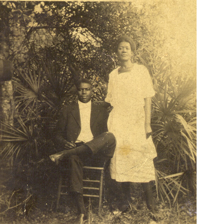 Andrew and Rosa Johnson ~ Andrew was born March 4, 1901 in Chipley, Florida and died December 1, 1974 in Chester, PA.