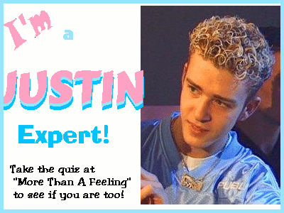 Take the quiz at More Than A Feeling!