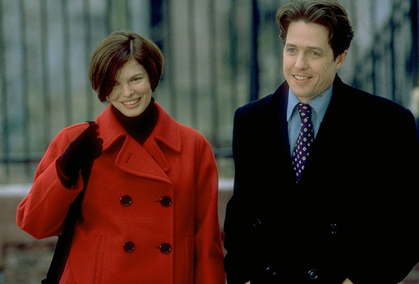Hugh Grant and Jeanne Tripplehorn