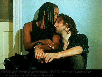Angela Basset and Ralph Fiennes