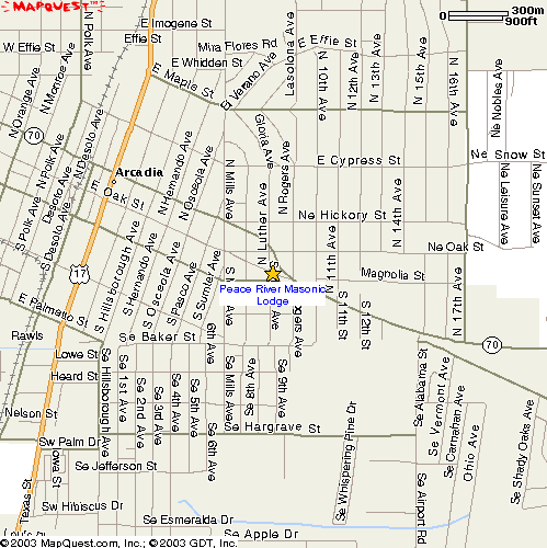 MapQuest Interactive Map