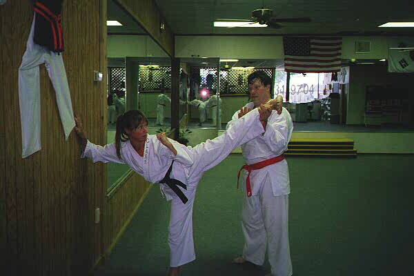 Stretching...a mandatory warmup exercise