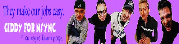 Giddy For NSYNC