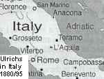 Ulrichs en Italie 1880-1895