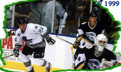 Joe in action against the Pilots