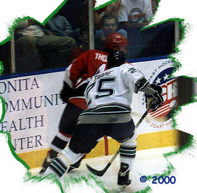 Steve chases a Shark!