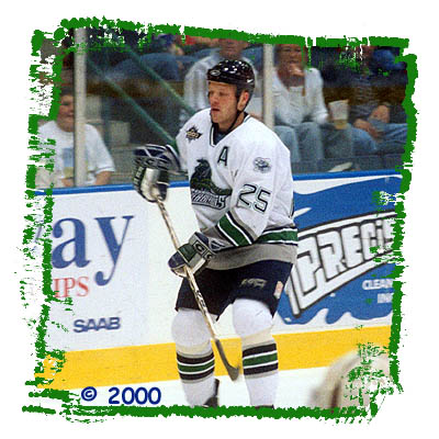 Steve during a Pride game