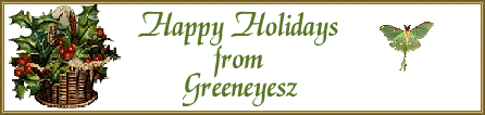 Happy Holidays from Greeneyesz