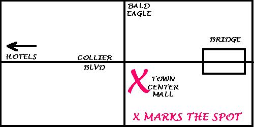 X marks the spot.   ***SCROLL DOWN***    