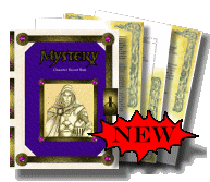 We now create character record books customized to fit your play style and character type.