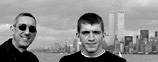 Bryan and Tony in front of the World Trade Center