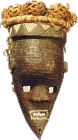 Mask from the Basalampasu tribe of Zaire. Used to promote the well-being of the community and also during circumcision ceremonies.