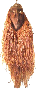 Papua New Guinea dance mask