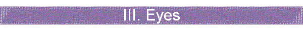 III. Eyes