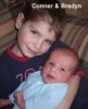Conner and Bradyn