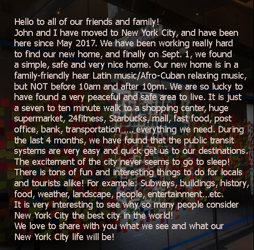 New York City, Sept. 2017