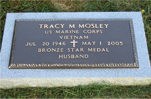 Tracy M Mosley Memorial Stone