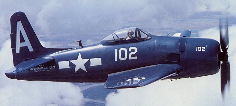Grumman F8F-2 Production No. D-1227 - photograph reproduced with thanks from 'Grumman F8F Bearcat' by Christopher Chant (Winchmore Publishing Services, 1985)