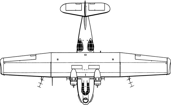 PBY-5A - Plan View