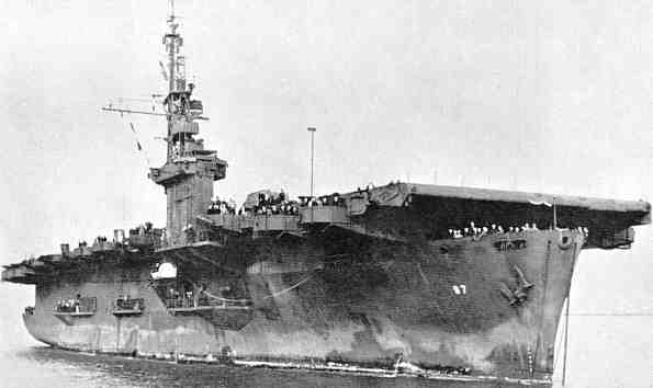 USS Hollandia - Casablanca Class escort carrier - Photograph