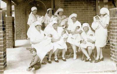 Airlie Maternity Hospital Nurses 1930