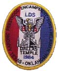 Aaronic Priesthood Encampment 1984 Patch