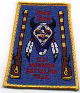 U.S. Mormon Battalion Trail Patch