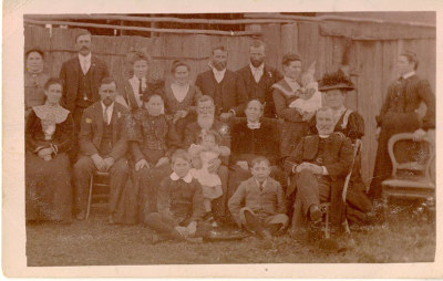 Levi and Margaret Parker anniversary 1908