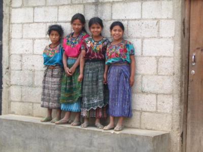 Four young girls