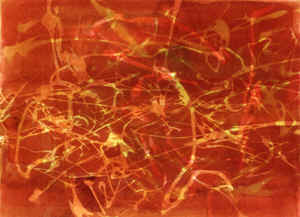 Paleo by Lorrie Fredette from Language of Vision Group Show at March 2001 Art Exibit at the Watchung Arts Center