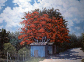 Works by Fermin Martinez at Watchung Art Center May 2002